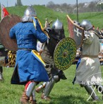 Українські монголи атакують польських лицарів.